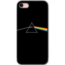 Gramaphone iPhone Se 2022 Kılıf Hd Desen Baskılı Arka Kapak - Dark Side