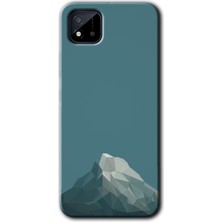 Gramaphone Realme C11 Kılıf Hd Desen Baskılı Arka Kapak - Alone Mountain