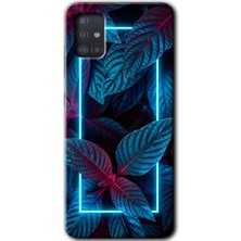 Gramaphone Galaxy A51 Kılıf Hd Desen Baskılı Arka Kapak + Kırılmaz Cam - Mekanik Yaprak 4