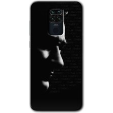 Gramaphone Redmi Note 9 Kılıf Hd Desen Baskılı Arka Kapak + Kırılmaz Cam - Atam Izindeyiz