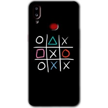Galaxy A10S Kılıf Hd Desen Baskılı Arka Kapak + Kırılmaz Cam - Sauce