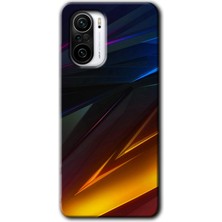 Gramaphone Redmi K40 Kılıf Hd Desen Baskılı Arka Kapak - Stranger Lines