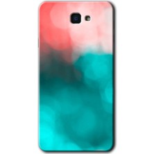 Galaxy J7 Prime 2 Kılıf Hd Desen Baskılı Arka Kapak + Kırılmaz Cam - Flu Işık