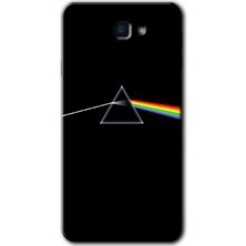 Gramaphone Galaxy J7 Prime Kılıf Hd Desen Baskılı Arka Kapak + Kırılmaz Cam - Dark Side