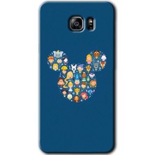 Gramaphone Galaxy Note 5 Kılıf Hd Desen Baskılı Arka Kapak + Esnek Nano Cam - Mickey