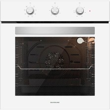 Silverline BO6503W01 - CS5364W01 - 3457 Soho 80 Beyaz Ankastre Set