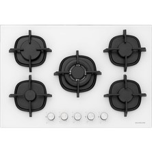 Silverline BO6503W01 - CS5364W01 - 3457 Soho 80 Beyaz Ankastre Set