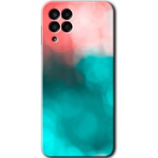 Gramaphone Galaxy M33 Kılıf Hd Desen Baskılı Arka Kapak + Esnek Nano Cam - Flu Işık