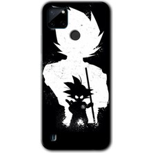 Realme C21 Kılıf Hd Desen Baskılı Arka Kapak - Anime