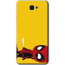 Gramaphone Galaxy J7 Prime Kılıf Hd Desen Baskılı Arka Kapak + Kırılmaz Cam - Deadpool 6