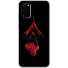 Gramaphone Galaxy S20 Kılıf Hd Desen Baskılı Arka Kapak + Esnek Nano Cam - Örümcek Adam
