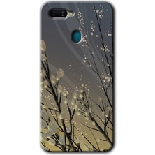 Gramaphone Oppo A5S Kılıf Hd Desen Baskılı Arka Kapak - Branches Flowers