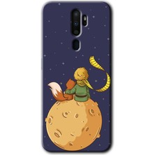 Gramaphone Oppo A5 2020 Kılıf Hd Desen Baskılı Arka Kapak + Kırılmaz Cam - Küçük Prens