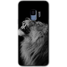 Gramaphone Galaxy S9 Kılıf Hd Desen Baskılı Arka Kapak - Lion