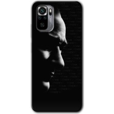 Gramaphone Redmi Note 10S Kılıf Hd Desen Baskılı Arka Kapak + Esnek Nano Cam - Atam Izindeyiz