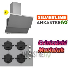 Silverline CS5335S01 - 3420 Classy 60 Gri Cam Ankastre Set