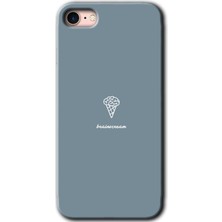 iPhone 7 Kılıf Hd Desen Baskılı Arka Kapak + Kırılmaz Cam - Beyin Gıdası