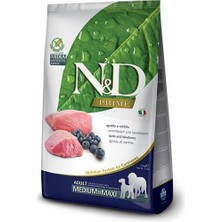 N&d Prime Tahılsız 12 kg Medium Maxi Adult Köpek Kuzu Etli ve Yaban Mersinli Köpek Maması