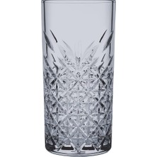 Paşabahçe Timeless Meşrubat Bardağı 4'lü 450 cc Gri