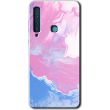 Gramaphone Galaxy A9 2018 Kılıf Hd Desen Baskılı Arka Kapak - Liquid Art