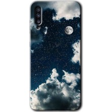 Gramaphone Galaxy A50S Kılıf Hd Desen Baskılı Arka Kapak - Gece Gökyüzü
