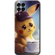 Gramaphone Galaxy M33 Kılıf Hd Desen Baskılı Arka Kapak - Üzgün Pikaçu