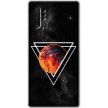 Gramaphone Galaxy Note 10 Plus Kılıf Hd Desen Baskılı Arka Kapak - Kızıl Gezegen