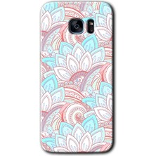 Gramaphone Galaxy S7 Edge Kılıf Hd Desen Baskılı Arka Kapak - Çin Mandala 1