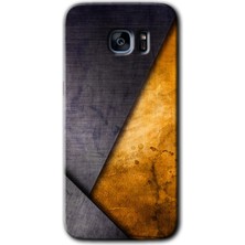 Gramaphone Galaxy S7 Edge Kılıf Hd Desen Baskılı Arka Kapak - Abstract 3