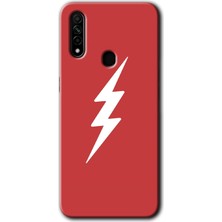 Gramaphone Oppo A31 Kılıf Hd Desen Baskılı Arka Kapak + Kırılmaz Cam - Flash Logo