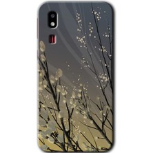 Gramaphone Galaxy A2 Core Kılıf Hd Desen Baskılı Arka Kapak - Branches Flowers