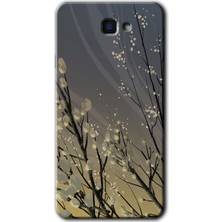 Gramaphone Galaxy J7 Prime Kılıf Hd Desen Baskılı Arka Kapak - Branches Flowers