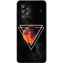 Gramaphone Galaxy A72 Kılıf Hd Desen Baskılı Arka Kapak - Kızıl Gezegen