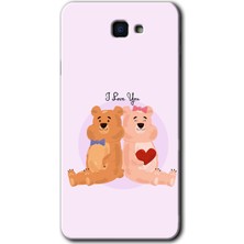 Gramaphone Galaxy J7 Prime 2 Kılıf Hd Desen Baskılı Arka Kapak - Sevgili Ayıcık