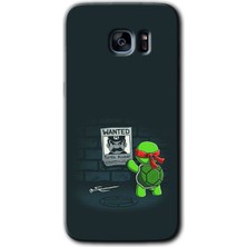 Gramaphone Galaxy S7 Edge Kılıf Hd Desen Baskılı Arka Kapak - Kaplumbağa Avcısı