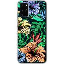 Gramaphone Galaxy S20 Plus Kılıf Hd Desen Baskılı Arka Kapak - Hibiscus Flowers