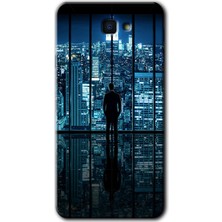 Gramaphone Galaxy J7 Prime 2 Kılıf Hd Desen Baskılı Arka Kapak - Şehir Manzarası