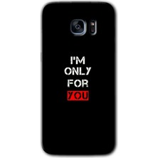 Gramaphone Galaxy S7 Edge Kılıf Hd Desen Baskılı Arka Kapak - For You