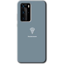 Huawei P40 Pro Kılıf Hd Desen Baskılı Arka Kapak - Beyin Gıdası