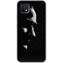 Gramaphone Oppo A15 Kılıf Hd Desen Baskılı Arka Kapak + Esnek Nano Cam - Atam Izindeyiz