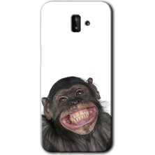 Gramaphone Galaxy J6 Plus Kılıf Hd Desen Baskılı Arka Kapak + Kırılmaz Cam - Şıpsevdi Aşk