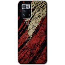 Gramaphone Poco X3 Gt Kılıf Hd Desen Baskılı Arka Kapak - Kumaş Deseni 6