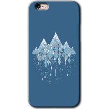 Gramaphone iPhone 6s Plus Kılıf Hd Desen Baskılı Arka Kapak + Kırılmaz Cam - Iceberg