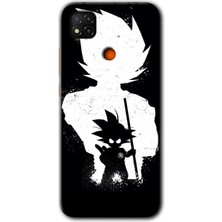 Gramaphone Redmi 9c Kılıf Hd Desen Baskılı Arka Kapak + Kırılmaz Cam - Anime