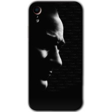 Gramaphone iPhone Xr Kılıf Hd Desen Baskılı Arka Kapak + Kırılmaz Cam - Atam Izindeyiz