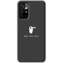 Gramaphone Redmi Note 11T Kılıf Hd Desen Baskılı Arka Kapak + Kırılmaz Cam - Headshot