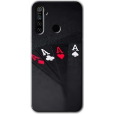 Gramaphone Realme 6i Kılıf Hd Desen Baskılı Arka Kapak + Esnek Nano Cam - Full As