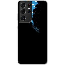 Gramaphone Galaxy S21 Ultra Kılıf Hd Desen Baskılı Arka Kapak - Derinlere Yolculuk