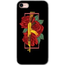 Gramaphone iPhone 8 Kılıf Hd Desen Baskılı Arka Kapak - Bedel