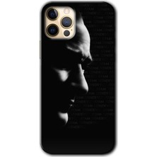 iPhone 11 Pro Max Kılıf Hd Desen Baskılı Arka Kapak + Esnek Nano Cam - Atam Izindeyiz